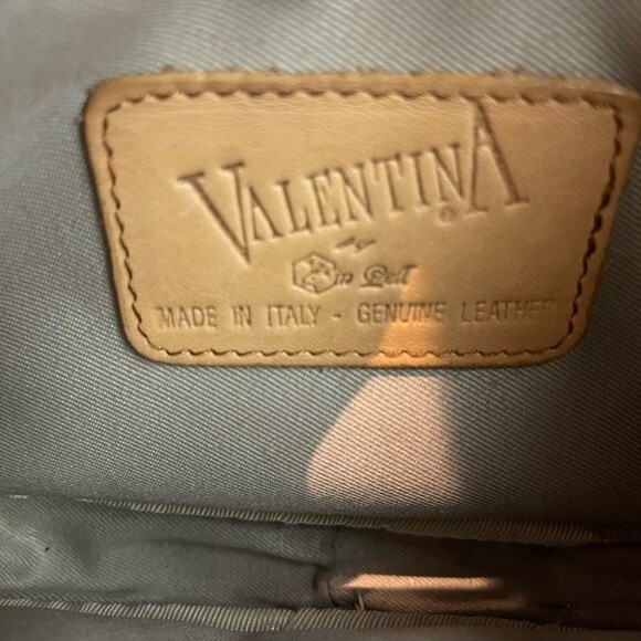 VALENTINA ivory Made In Italy Leather Extra Small Crossbody - Picture 7 of 11